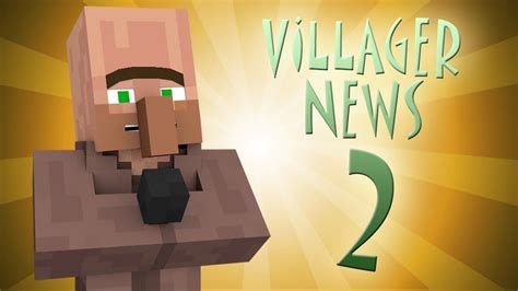 Villager News 2 Minecraft Animation Minecraft Funny