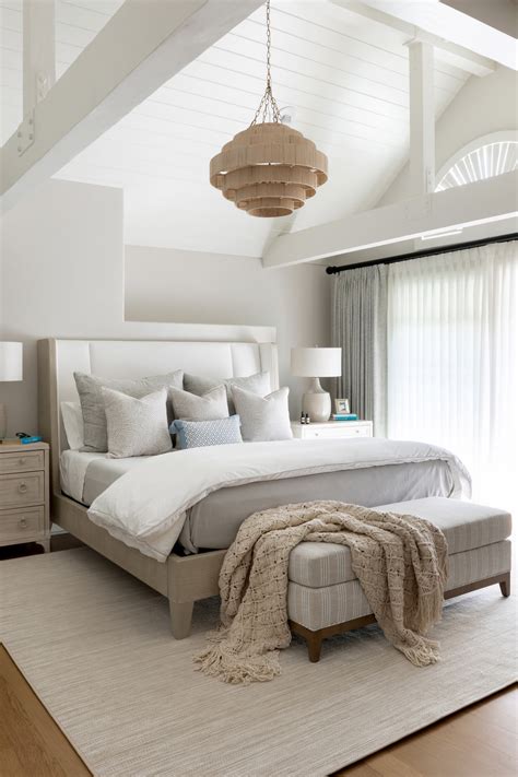 Tons Of Texture And A Clean Palette Creates A California Casual Bedroom