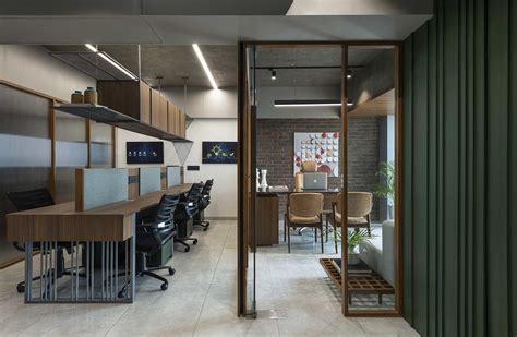 An Electric Office By Squelette Designs Architect And Interiors India