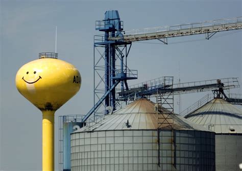 Adairs Smiley Face Water Tower Greets Thousands Of Drivers Every Day