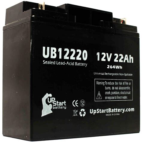 Vision Cp12180 Battery Replacement Ub12220 Universal Sealed Lead Acid