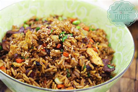 Remove from heat and let sit, covered, 5 minutes, then fluff with a fork and serve. Chinese Fried Rice Recipe : Asian at Home Easy Fried Rice ...