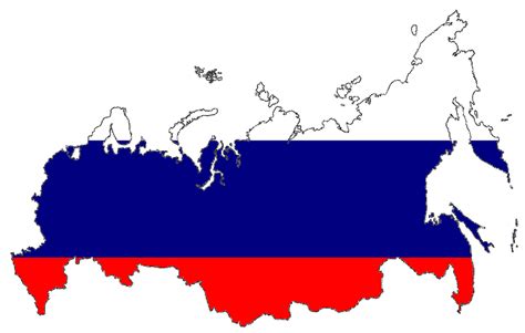 Russia Flag Map Free Image On Pixabay