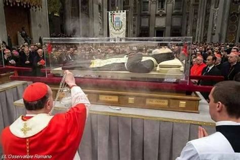 Padre Pios Supposedly Incorrupt Body The Monks 50 Years Pope John