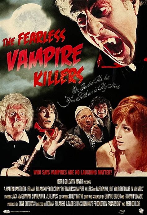 The Fearless Vampire Killers Blu Ray Vampire Horror Movie Art