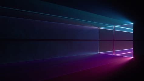 Papel De Parede Windows 10 Simples Microsoft Windows