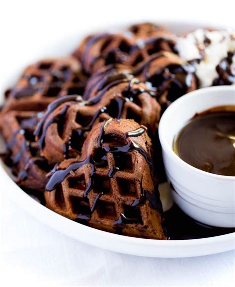 Decadent Triple Chocolate Belgian Waffles Are Perfect For Breakfast