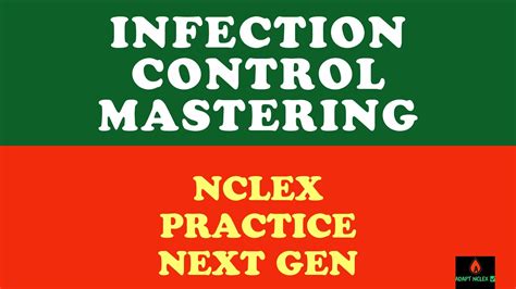 Nclex Review Practice Questions For Nclex Prep Next Gen Mastering Infections Control Youtube