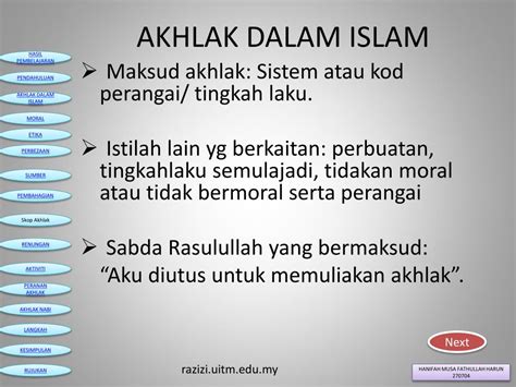 Definisi Akhlak Dalam Islam 1 Menjelaskan Dan Memahami Tentang Free