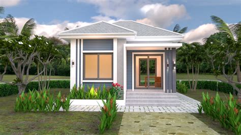 Small Bungalow House 6x6 Meter 20x20 Feet Pro Home Decorz