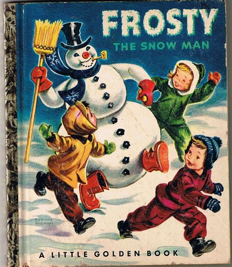 (barney) (little golden books) by stephen white. Vintage 1951 Frosty The Snowman classic 50's Little