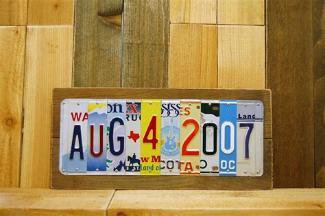 5 out of 5 stars. Custom Date Anniversary Gift for Him FREE SHIPPING 11 Year ...