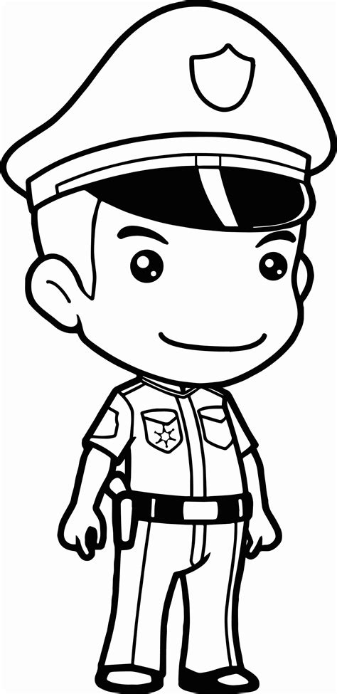 Police Officer Drawing | Free download on ClipArtMag
