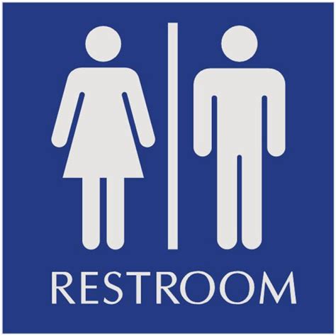 Unisex Bathroom Signs Clipart Best