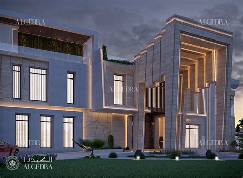 Villa Architecture Design In Dubai Algedra Design Archinect