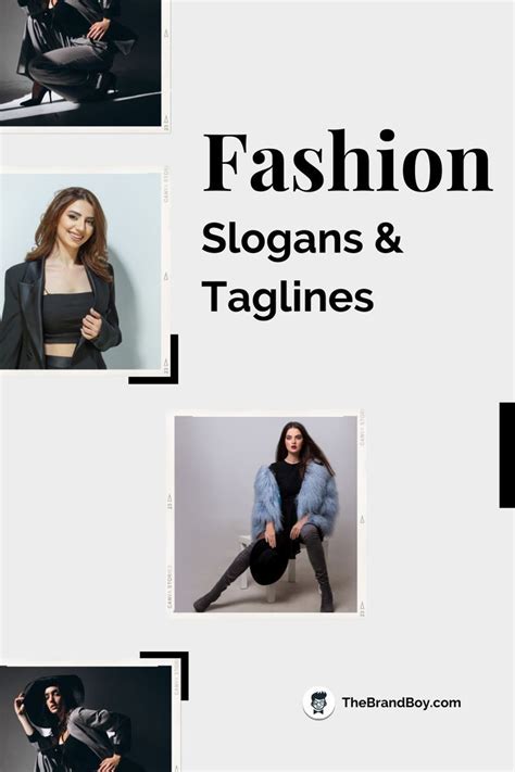 Cool Fashion Slogans And Taglines Catchy Slogans Cool Slogans Fitness