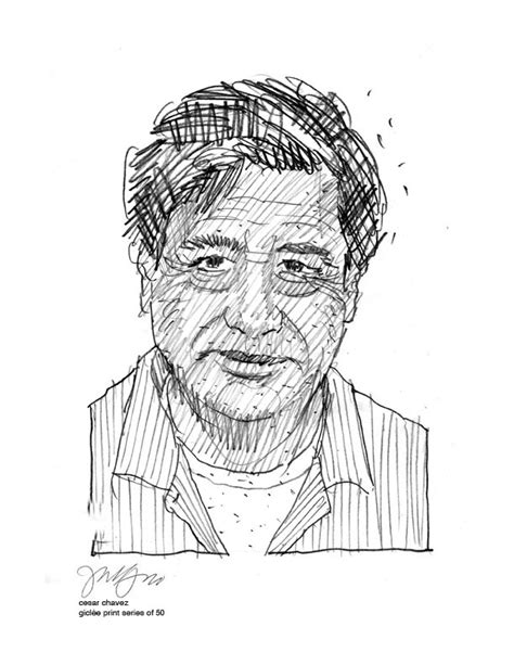 Real education should consist of drawing the goodness and the best out of our own students. Cesar Chavez Drawing at PaintingValley.com | Explore collection of Cesar Chavez Drawing