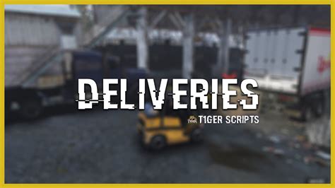 Fivem Delivery Job Esx T1ger Youtube