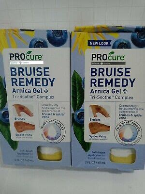 Procure Bruise Remedy Gel Oz Fades Bruises And Spider Veins Pk