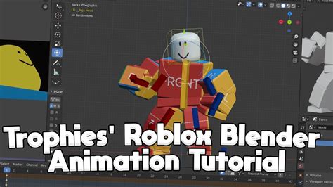 Trophies Roblox Blender Animation Tutorial Youtube