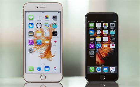Iphone 6s Space Grey And Iphone 6s Plus Rose Gold In Pictures