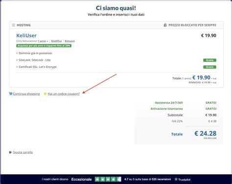 Come Usare Un Codice Sconto Keliweb