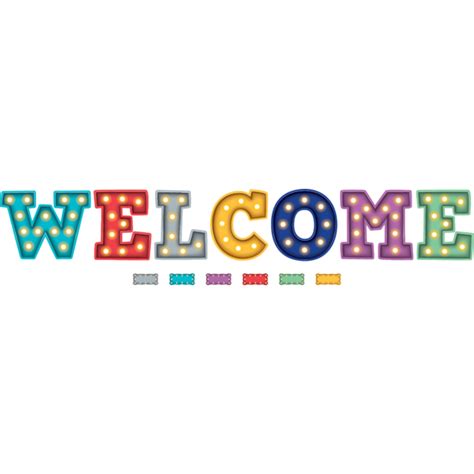 Welcome Banner - Elizabeth Richards School Supplies