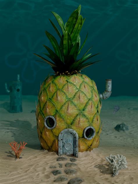 A Pineapple Under The Sea Blender