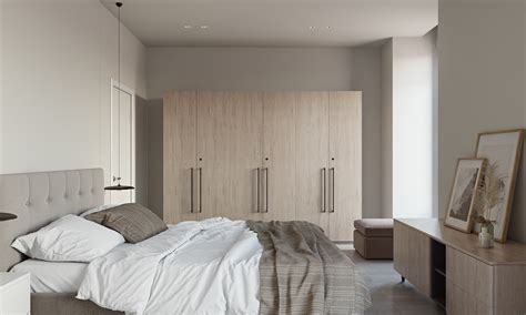 Minimalist Bedroom Interior On Behance
