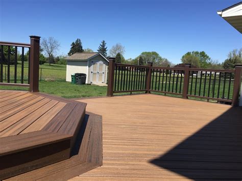 Transcend® decking, enhance® decking, and select® decking. Residential | Building a deck, Diy deck, Trex deck colors