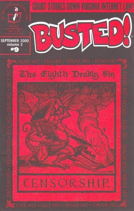 Busted 4 Comic Book Legal Defense Fund Comic Book Value And Price