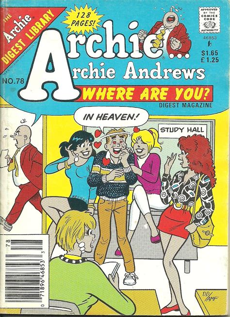 Archie Andrews Where Are You Digest Magazine Comic 78 February 1992