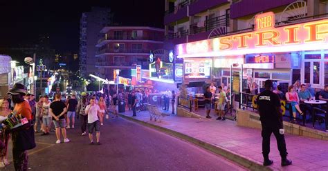 Brits Party In Magaluf Daily Record