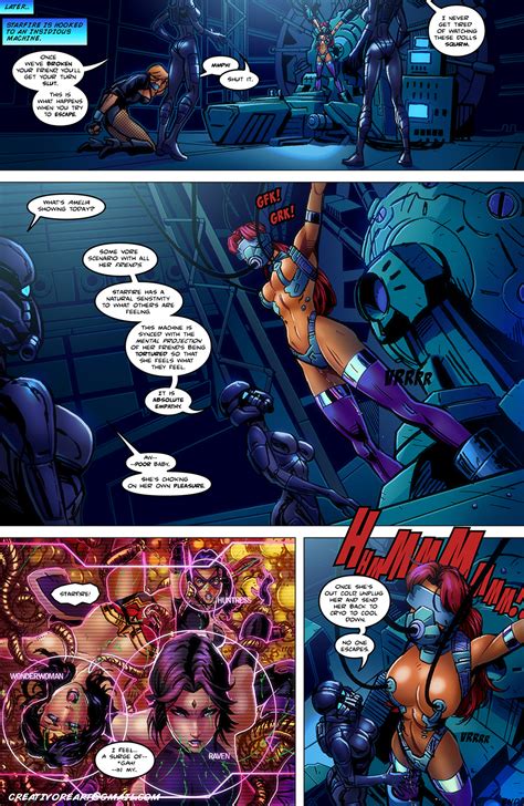 Post 2932971 Blackcanary Comic Creativore Dc Huntress Raven Starfire Teentitans Wonderwoman
