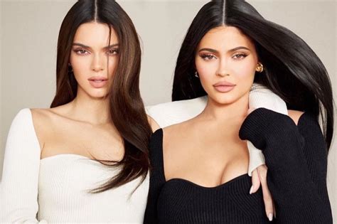 Sisters Kendall And Kylie Jenner Pose For Kylie Cosmetics Campaign