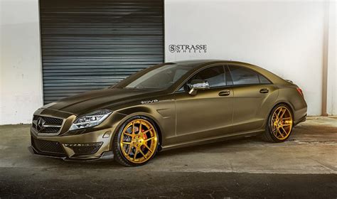 Go Back To The Bronze Age With Strasse Wheels Cls63 Amg Mbworld