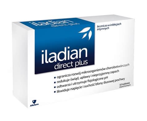 Iladian Direct Plus Na Infekcje Intymne 10 Tabletek Dopochwowych Ziko Apteka