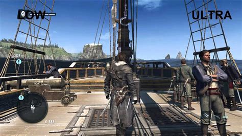 Assassins Creed Rogue Low Vs Ultra Graphics Comparison P Youtube