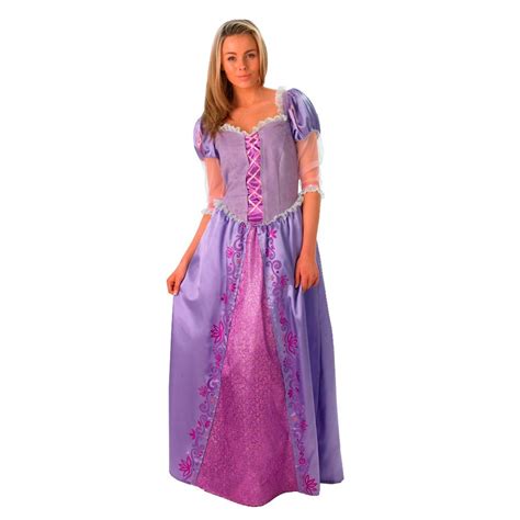 Ru Disney Lizenz Damen Kostüm Rapunzel Tangled S M L Disney Kostüme