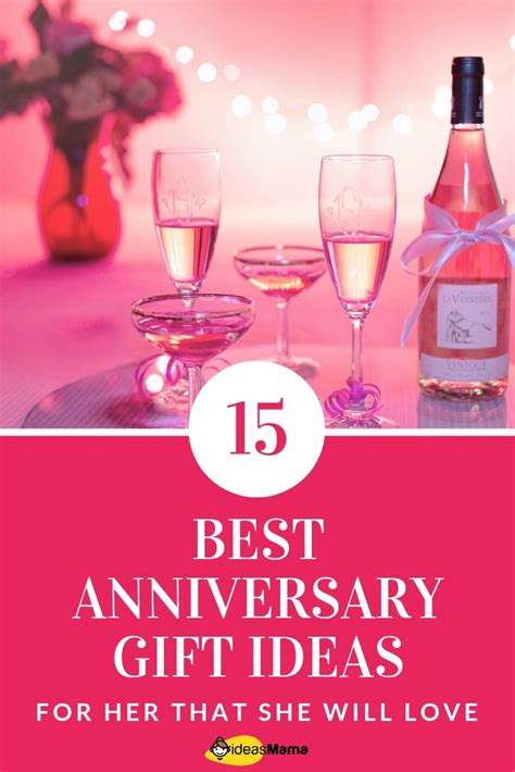 You're about to count another year with an awesome lady, or maybe your first year. 17 Best Anniversary Gift Ideas for Her That She Will Love
