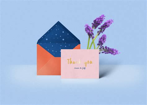 Thank You Notes Card Mockup Psd Best Free Mockups