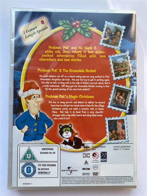 Postman Pat Magic Christmas Dvd Uk Release Factory Sealed Ebay