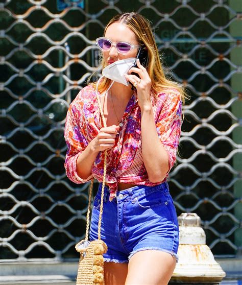 Candice Swanepoel In Denim Shorts Out In New York 07142020 Hawtcelebs