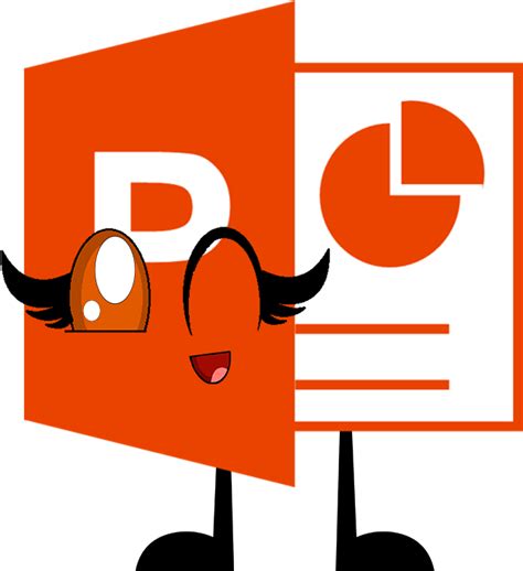 Powerpoint Is A Female Microsoft Office Application - Microsoft Powerpoint Logo Gif Clipart ...