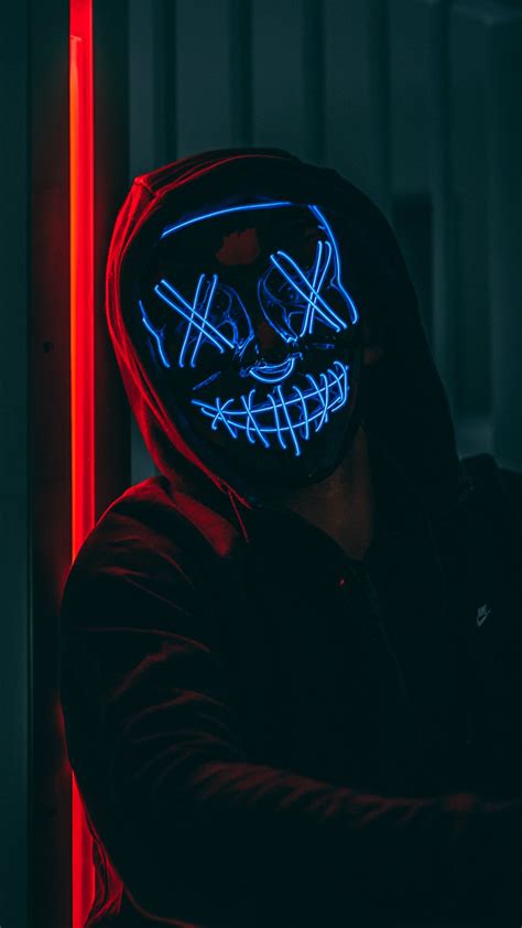 2160x3840 Mask Anonymous Hoodie Guy 5k Sony Xperia Xxzz5 Premium Hd
