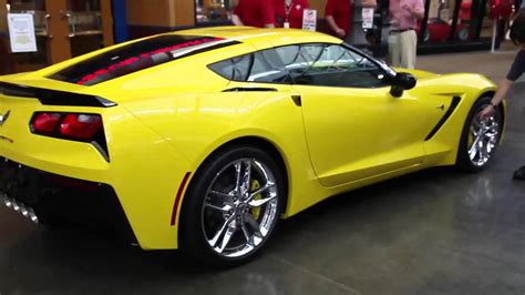 Yellow 2014 Corvette C7 Youtube