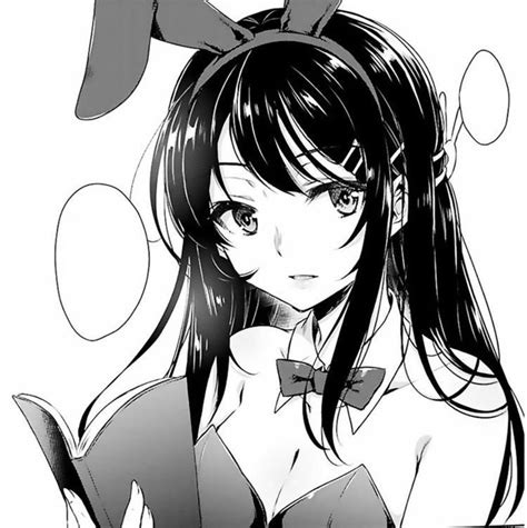 𝑨𝒏𝒊𝒎𝒆 𝑰𝒄𝒐𝒏𝒔 Manga Profile Pics Female Anime Monochrome Gothic