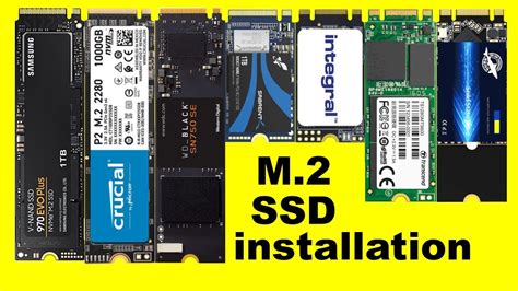 How To Install M2 Ssd Drive Youtube