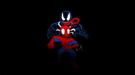 Spider man wallpapers 4k hd for desktop, iphone, pc, laptop, computer, android phone, smartphone, imac, macbook, tablet, mobile device. Little Spider Man And Venom 4k Venom wallpapers ...