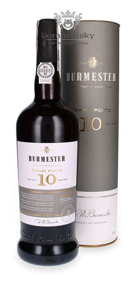 Burmester 10 Letni Porto Tawny 20 075l Dom Whisky